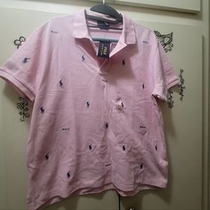 Ralph Lauren polo shirt in size large